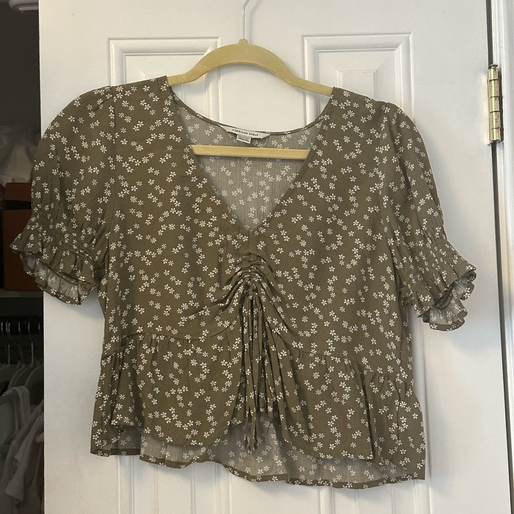 Floral Crop Top